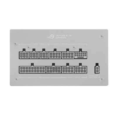Burim energjie ASUS ROG -STRIX-1000G-AURA-WHITE-GAMING, 24-pin ATX, 1000 W