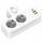 Shpërndarës energjie R-270SWS/CA, 2x Schuko, 3x USB A C, i bardhë