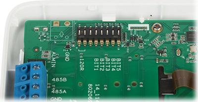 Tastierë alarmi Dahua ARK50C R, wireless, me lexues RFID, e bardhë