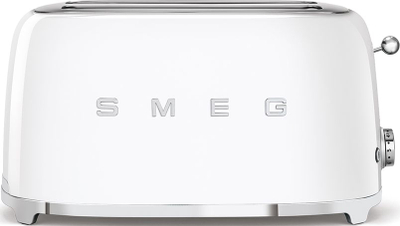 Tостер Smeg TSF02, 4 парчиња, 1500W, бел