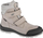 Çizme trekking për kalamaj 4F Trek Jr HJZ21-JOBMW250-26S, nubuck, me shirit Velcro, gri