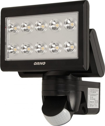 Reflektor me sensor lëvizjeje Orno OR - NL - 348BLPPR4, LED, i zi