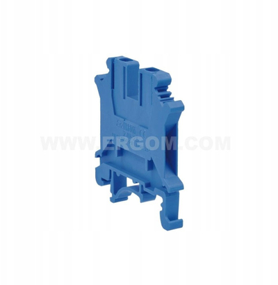 Terminal bllok ERGOM ZJU2 2.5, 2.5mm², 800V 32A, blu