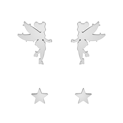 Set vathësh Disney Tinker Bell S600148L-B.CS, të argjendtë