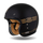Helmetë moto CASSIDA ESO Jawa Pérák, e hapur, fiberglass, black pearl gold, madhësia 2XL