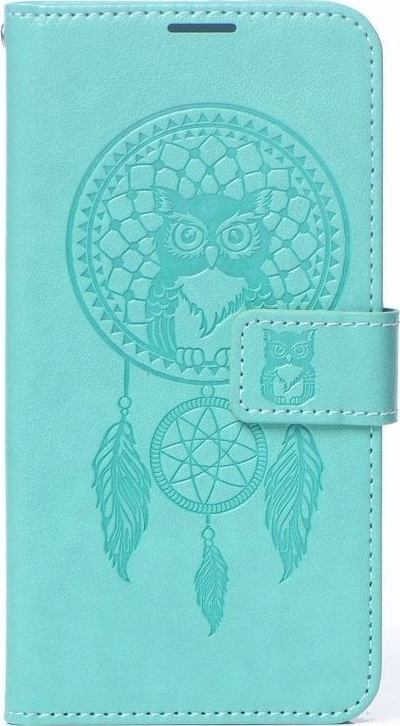 Kabullë telefoni ForCell MEZZO Book për Samsung A53 5G, me dromkën “dreamcatcher”, jeshile