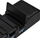 Karikues USB Silverstone SST-UC03B-PRO, me shumë porta, i zi
