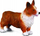 Figurë lodër Collecta Welsh Corgi, përmasë mesatare, shumëngjyrëshe