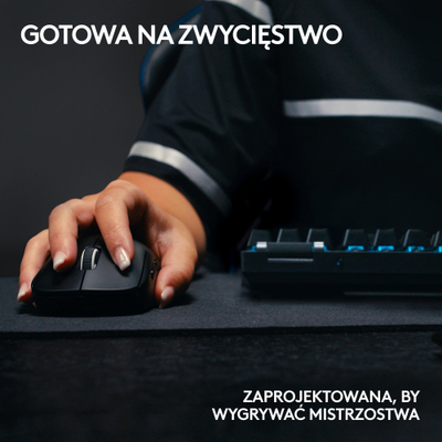 Set gaming Logitech G Pro X Superlight 2 dhe G Pro X, wireless, me mikrofon, i zi