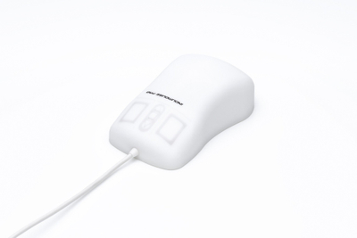 Глушец Gett Indumouse Pro TKH MOUSE PRO, ергономски, IP68, со USB кабел, бел