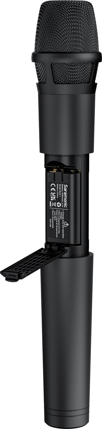 Микрофон репортер Saramonic Vlink2 HU, 2.4GHz, безжичен, црн