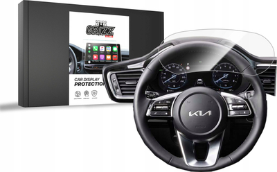 Mburojë ekrani GRIZZ Ceramic Film për Kia ProCeed Virtual Cockpit 2018-2024, film keramik, transparent