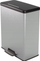 Kosh plehrash Curver Duo Pedal Bin Deco, 2x26L, me pedale, gri argjendtë
