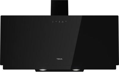 Kapak aspirimi dekorativ Teka DVN 97050 TTC BK, 90cm, xham i zi