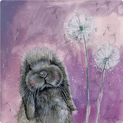 Magnet dekorativ Alex Clark FM206 Bunny, i ilustruar, lejla