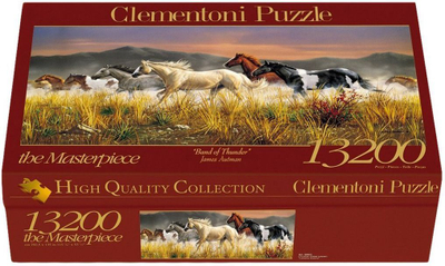 Lojë puzzle Band of Thunder Clementoni, 13200 copë, për fëmijë nga mosha 14+