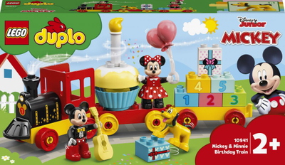 LEGO Duplo Mickey and Minnie Mouse Birthday Train (10941), 22 copë