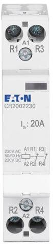 Relé modulare Eaton CR2002230, 230V AC DC, 20A, e bardhë