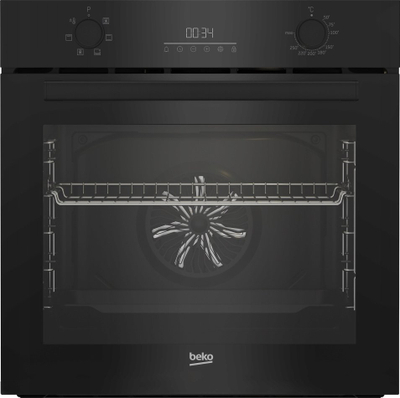 Set inkaso Beko BBSE17300B, furrë konveksioni 72L A, pianurë induksioni 4 zona, i zi