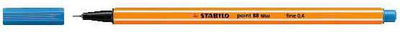 Stilolaps fineliner Stabilo 88 32, majë e hollë, ngjyrë blu