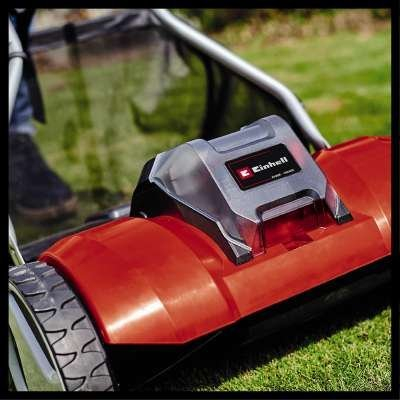 Kosore pa kabllo Einhell GE HM 18 38 Li Solo, 38 cm, pa bateri, e kuqe