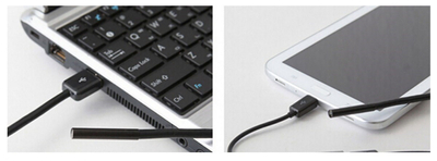 Endoskop inspektimi Media-Tech MT4095, USB, kabllo 5 m, i zi
