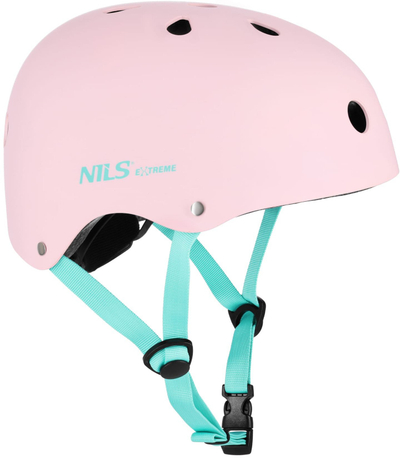 Helmetë fëmijësh Nils Extreme MTW001, XS 48-52cm, e rozë