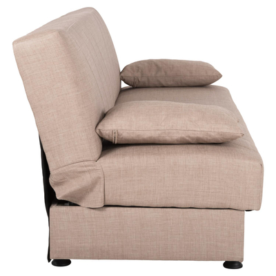 Sofa-Shtrat 3-ulëse Andre 193×82×81 Hcm (HM3271.04), bezhë