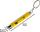 Lodër lazer për mace Ferplast Cat Pointer, me LED, me bateri