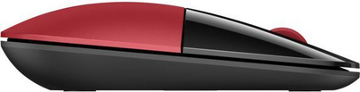 Maus HP Z3700, wireless, USB, i zi dhe i kuq