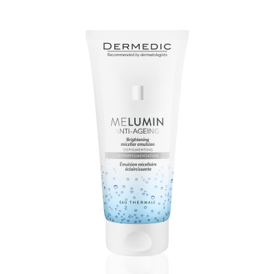 Emulsion micelar zbardhues DErmedic MELUMIN, 200ml