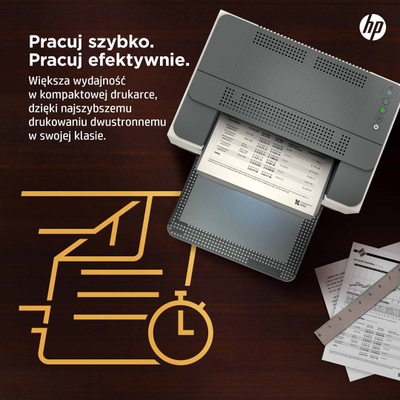 Печатер HP LaserJet M209DW, моно, безжичен, бел