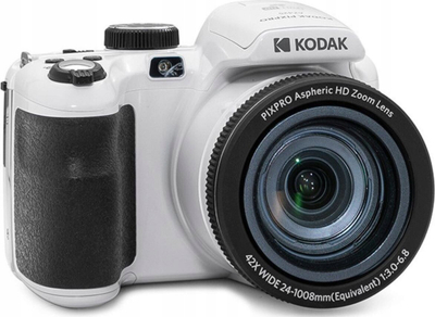 Aparat fotografik Kodak Pixpro AZ425, 20MP, zmadhim optik 42x, i bardhë