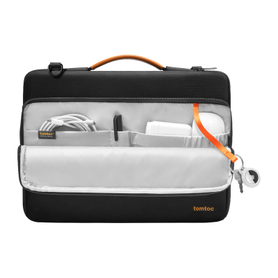 Çantë shpatullash laptopi Tomtoc Defender A40, 13.5"-14", rezistente ndaj ujit, e zezë