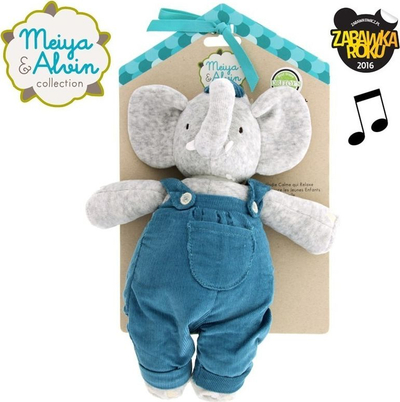 Elefant lodër me kuti muzike Meiya and Alvin