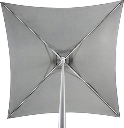 Çadër dielli Hespride Anzio, 2 x 2 m, gri Slate