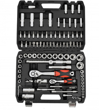 Set çelësash AWTools 1/2 ", 1/4" (AW39094), 94 pjesë