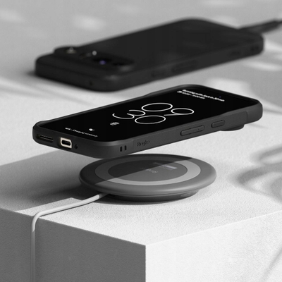 Kllëf telefoni Ringke Onyx për Google Pixel 9, TPU, që s rrëshqet nga dora, i zi