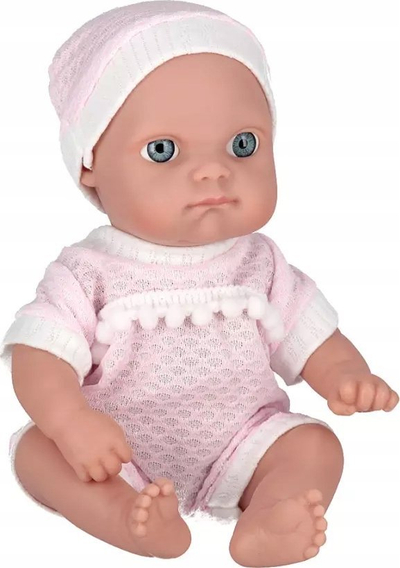 Kukull bebe Mega Creative Baby, 35cm, me aksesorë, shumëngjyrëshe