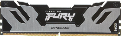 RAM Kingston Fury Renegade Silver, 24GB DDR5, 7200MT/s CL38, ngjyrë argjendtë