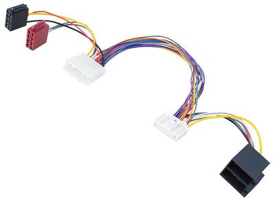 Adapter lidhës për bokse makine GM, konektorë origjinalë, montim pa prerje, ngjyrë e zezë