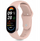 Rrip dore Tech-Protect Iconband Pure për Xiaomi Smart Band 8 9 10 NFC, silikon, baby pink
