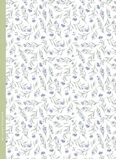 Fletore Fresh Notebook Forget me nots, 145x197mm, 48 faqe me katrorë, shumëngjyrëshe