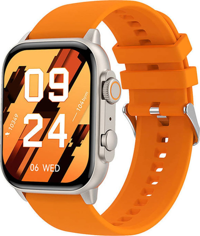 Smartwatch Colmi C81, ekran 2.0" AMOLED, Bluetooth për me bo thirrje, portokalli