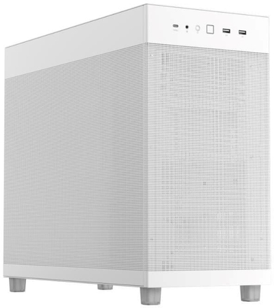 Куќиште за компјутер ASUS Prime AP303 Mesh, miditower ATX, USB Type C, бело