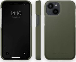 Etui telefoni iDeal of Sweden Atelier Case për iPhone 13 Mini, mbrojtëse e hollë, ngjyrë kaki intensive