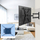 Mbajtës muri për TV Ergosolid North Bayou, 32-55", rregullueshëm, i zi