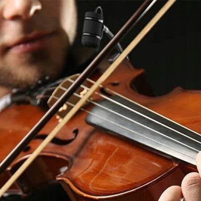 Mikrofon për instrument Behringer CB100 Violin, kondensator kardioid, me kapëse, i zi