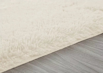Тапет Living Room Dense Soft Plush Shaggy, 250x300 cm, долг мек плюшен, крем беж