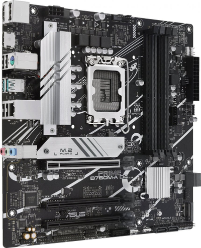 Pllakë amë ASUS Prime B760M-A D4-CSM, Intel B760, Socket 1700, 4 slota, ATX